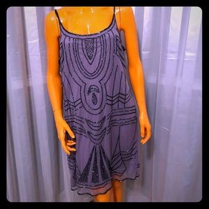 Purple Cocktail Dress Size 14